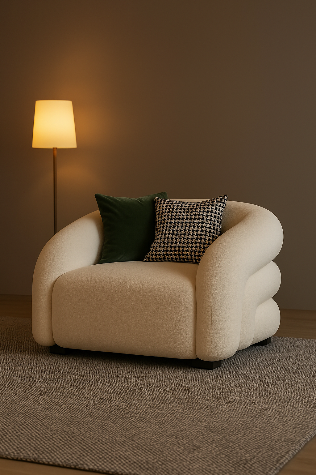 Comfortable Italian Leather Chair