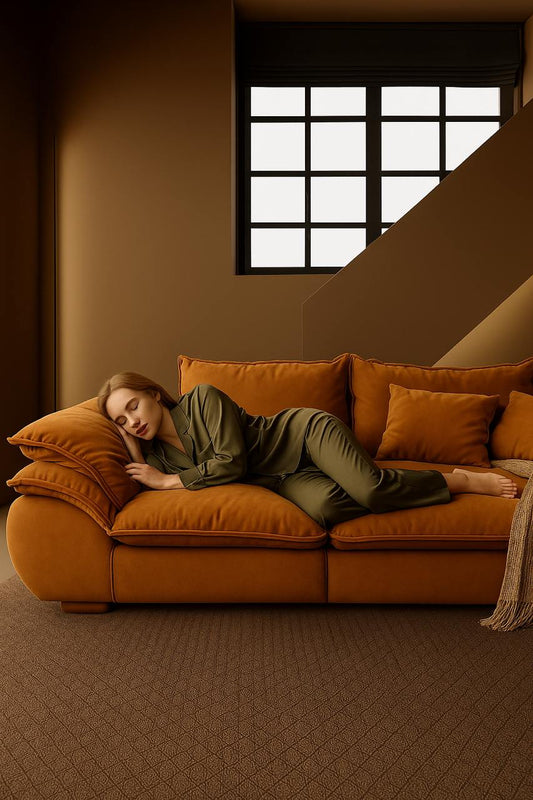 Modern Orange Sofa